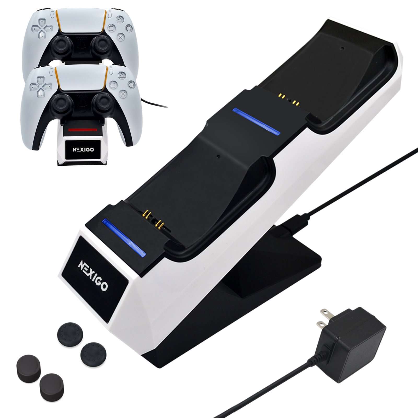 nexigo-ps5-controller-ladestation-mit-thumb-grips image 1
