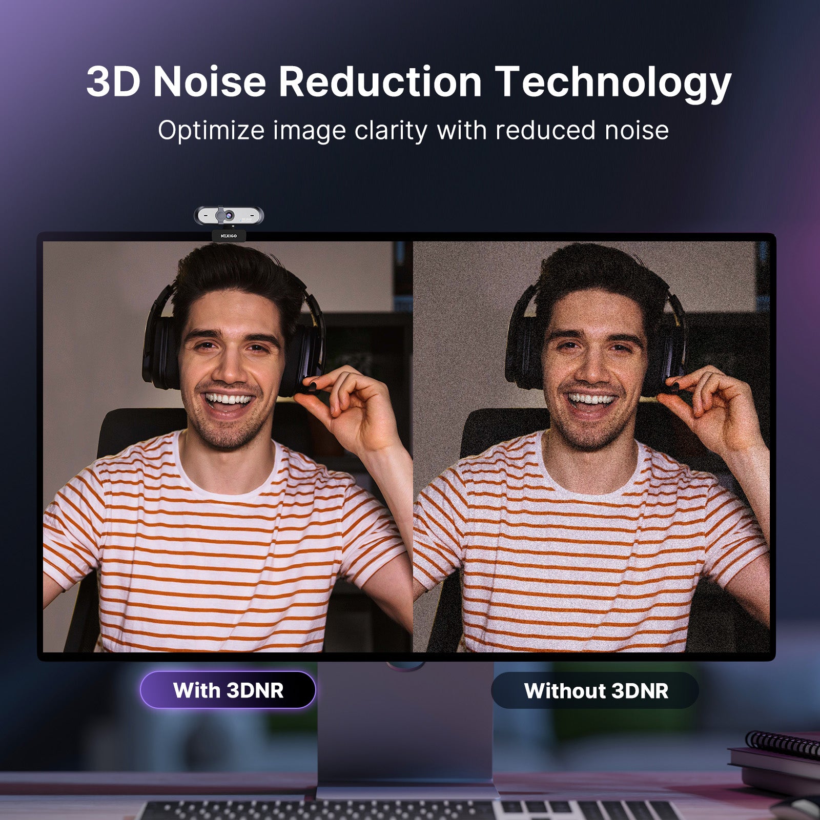 nexigo-n660p-pro-4k-webcam-mit-distortion-free-lens-60fps image 8