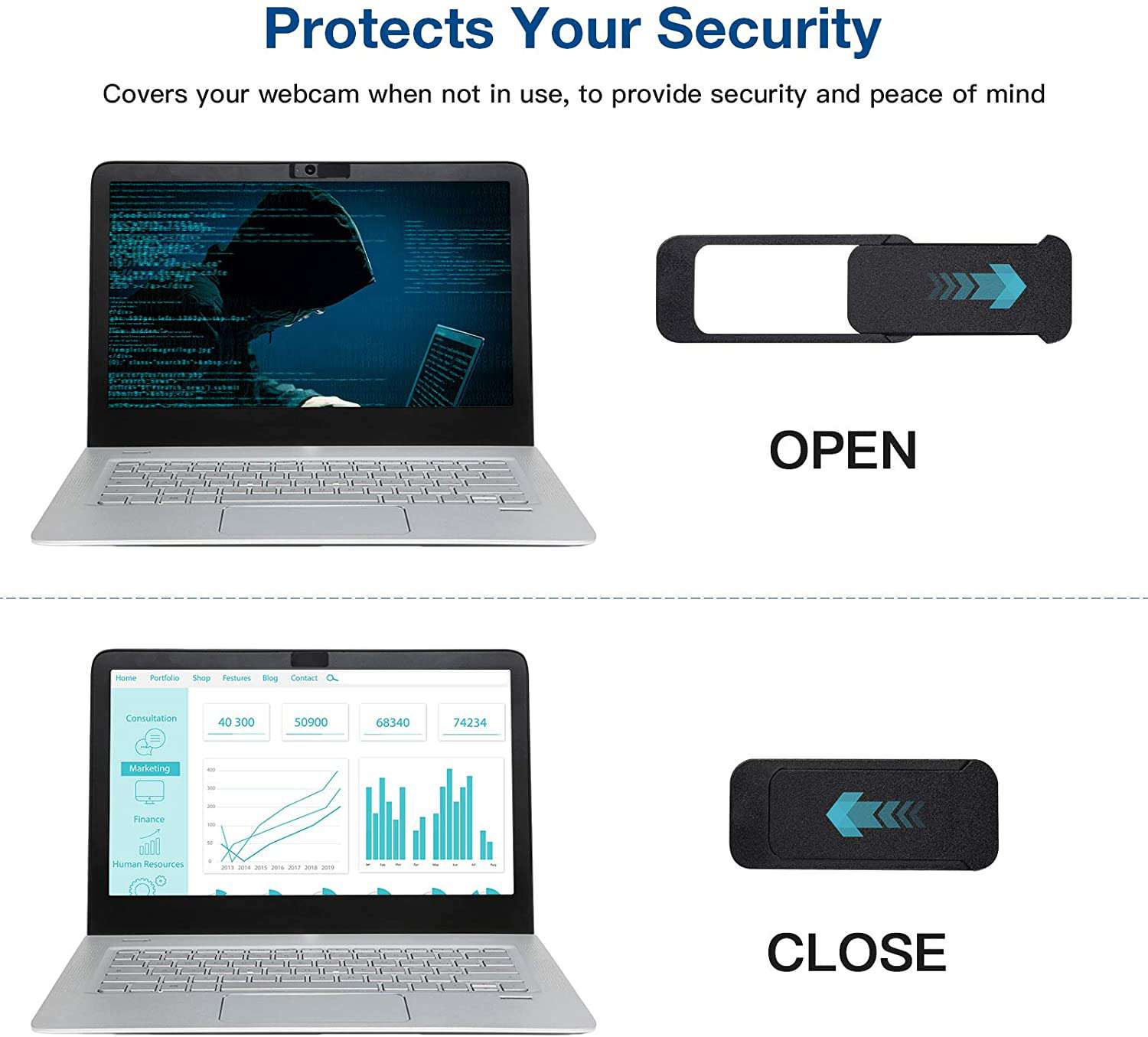 nexigo-universal-webcam-privacy-cover-6er-pack-kamera-abdeckung image 2