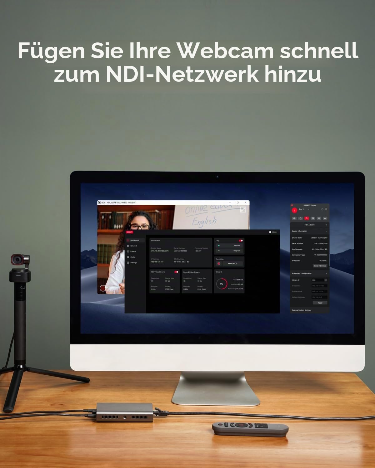 obsbot-uvc-zu-ndi-adapter-usb-c-konverter-mit-poe image 3