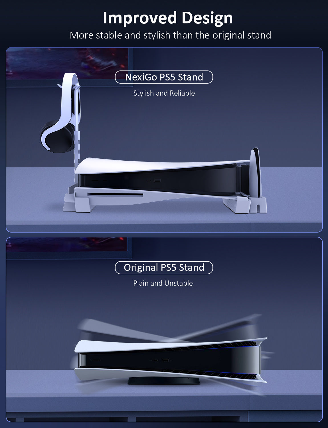 nexigo-ps5-modular-system-horizontaler-standfu image 5