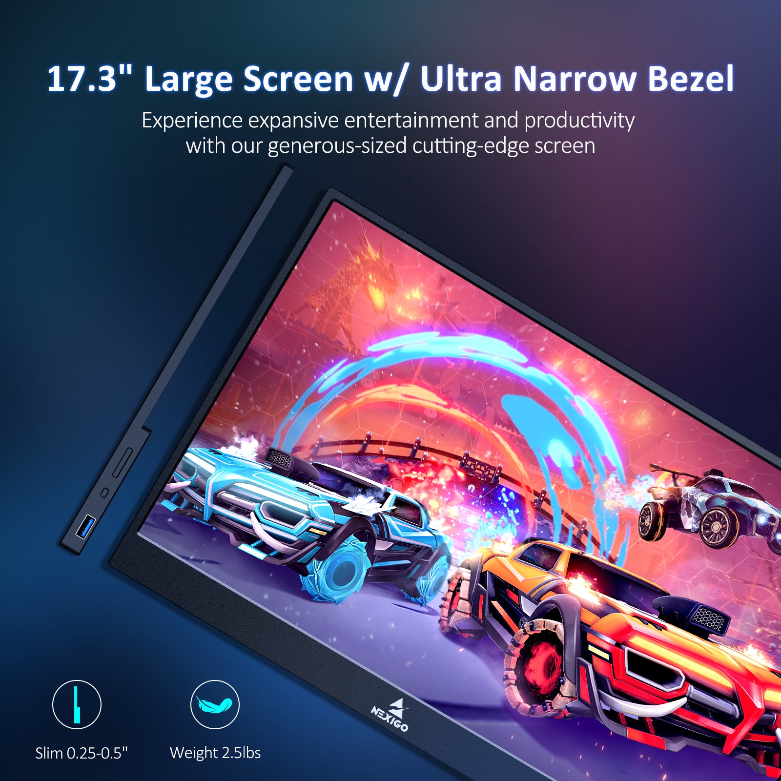 nexigo-ng17fgq-s-17-3-zoll-portable-monitor-300hz-full-hd image 7