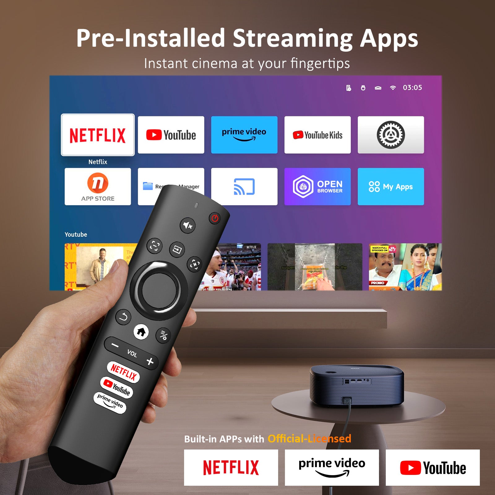 nexigo-pj30-ultra-lcd-projektor-full-hd-mit-netflix-lizenz image 2