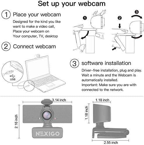 nexigo-n60-1080p-webcam-mit-110-weitwinkel image 7
