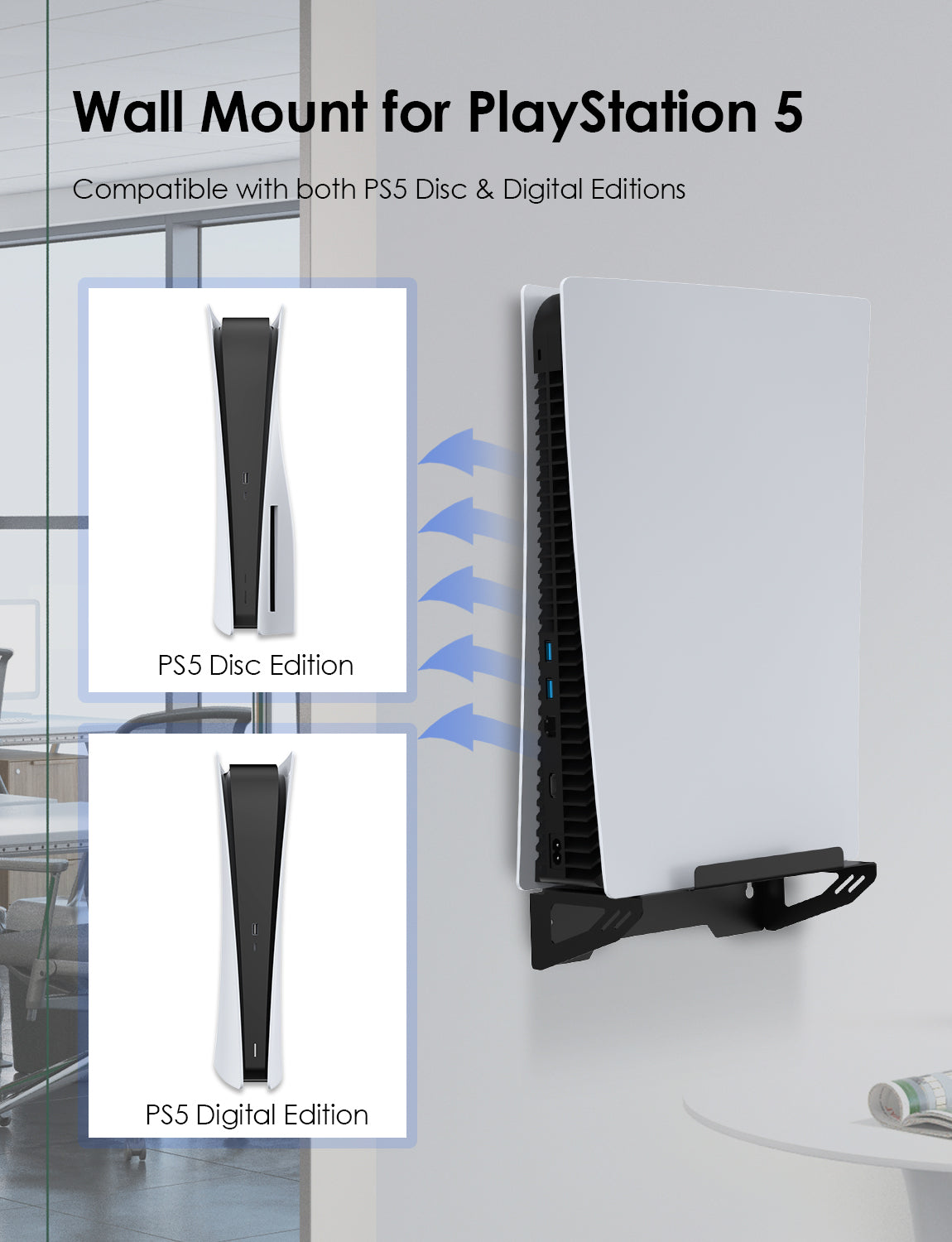 nexigo-wandhalterung-wall-mount-set-f-r-ps5 image 5