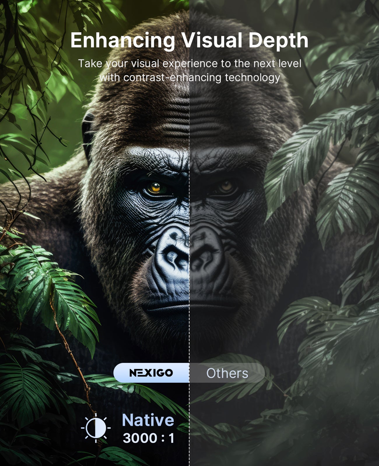 nexigo-pj40-pro-smart-beamer-full-hd-google-tv-800-ansi-lumen image 4