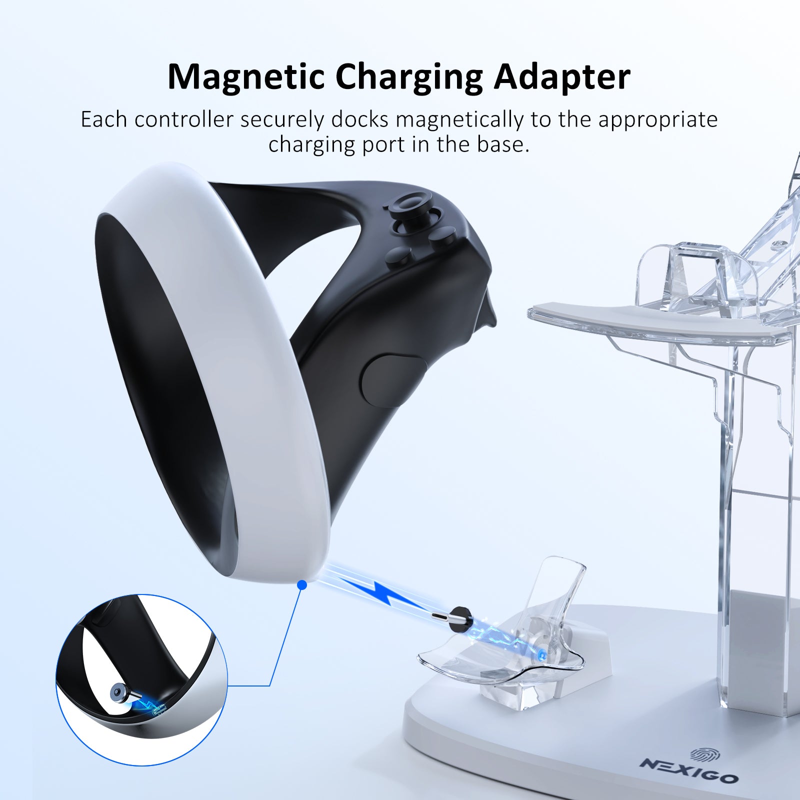 nexigo-controller-charging-dock-f-r-psvr2-mit-headset-st-nder image 5