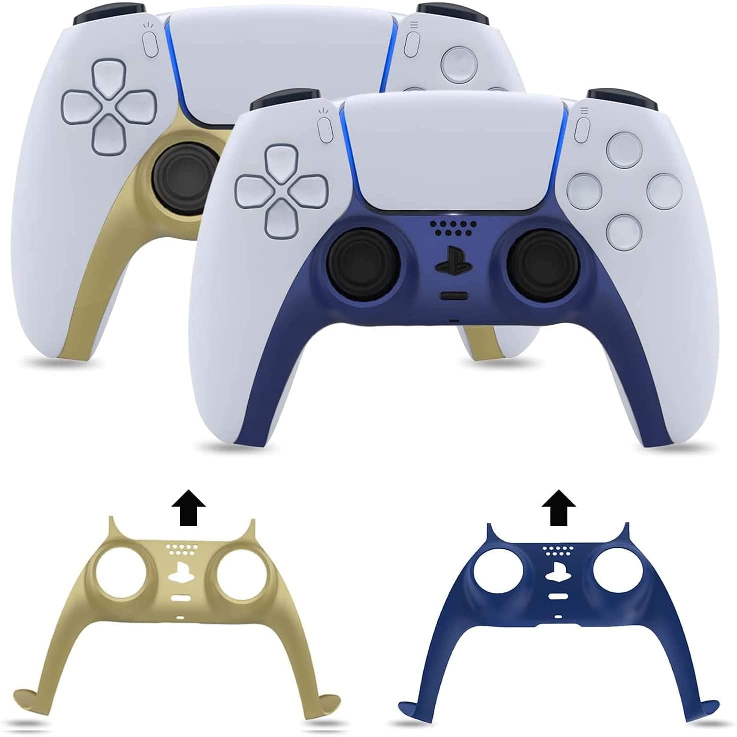 nexigo-ps5-controller-faceplate-2er-pack image 3
