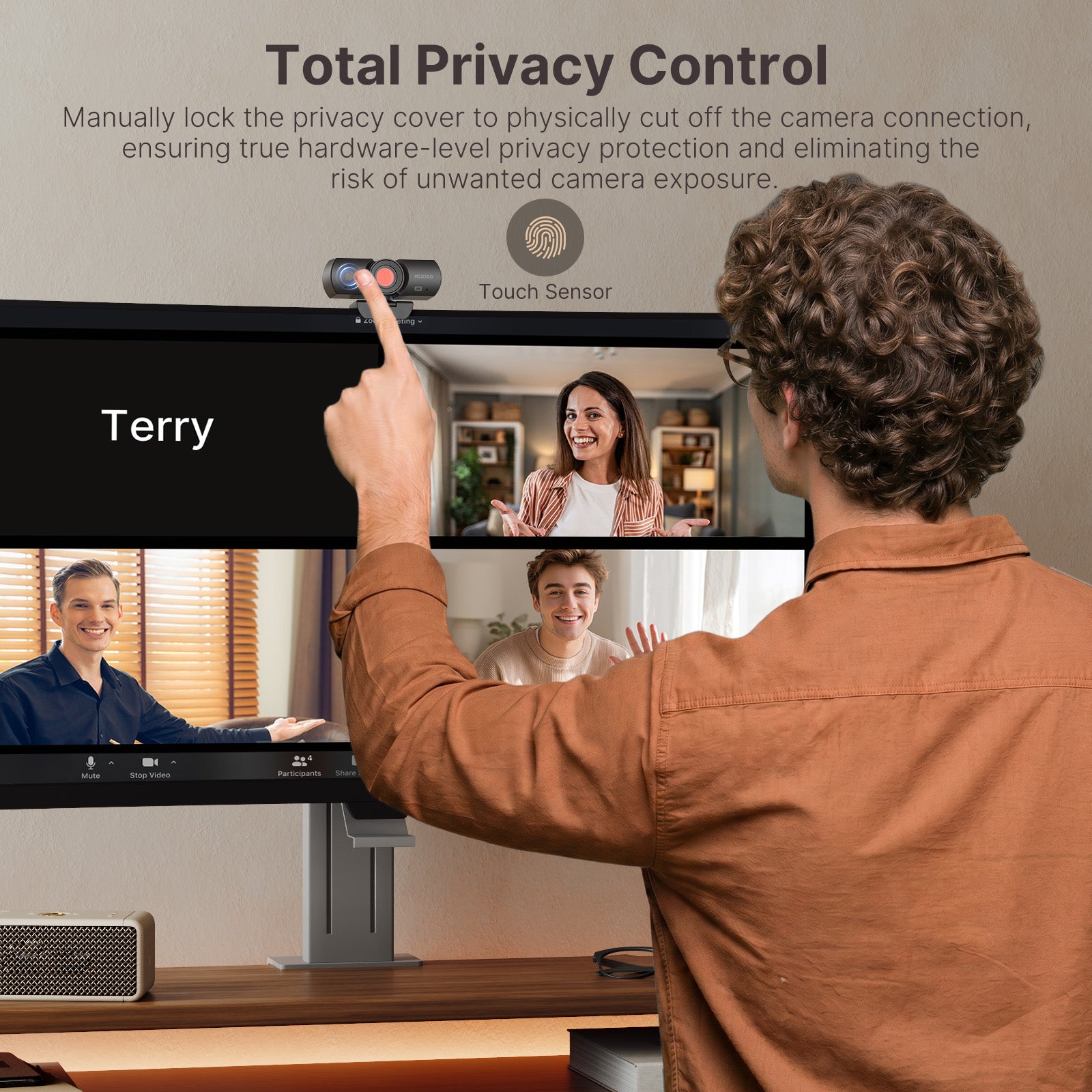 nexigo-hellocam-lite-4k-webcam-mit-automatischem-privacy-shutter image 5