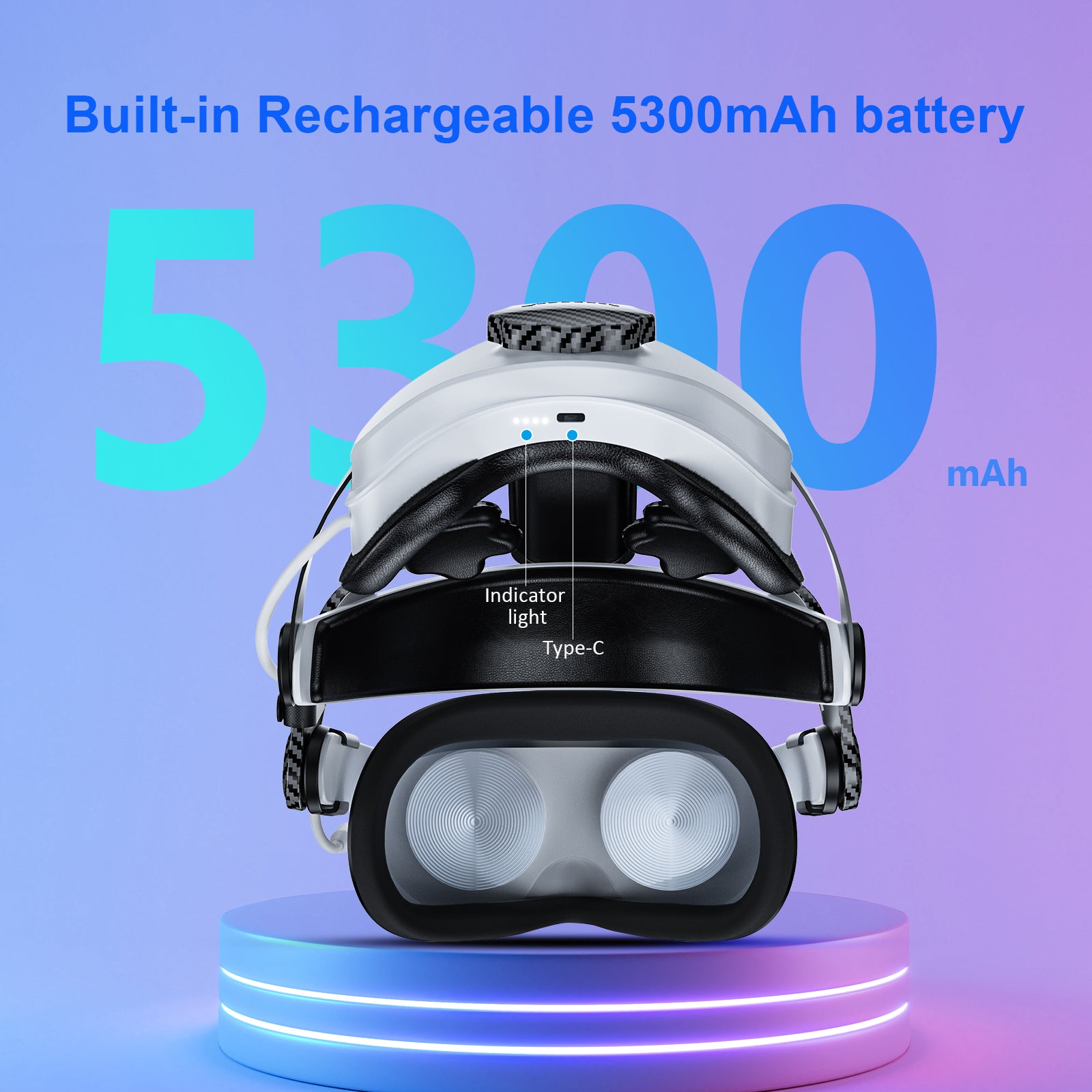 nexigo-s32-kopfband-mit-5300mah-akku-f-r-meta-oculus-quest-2 image 2