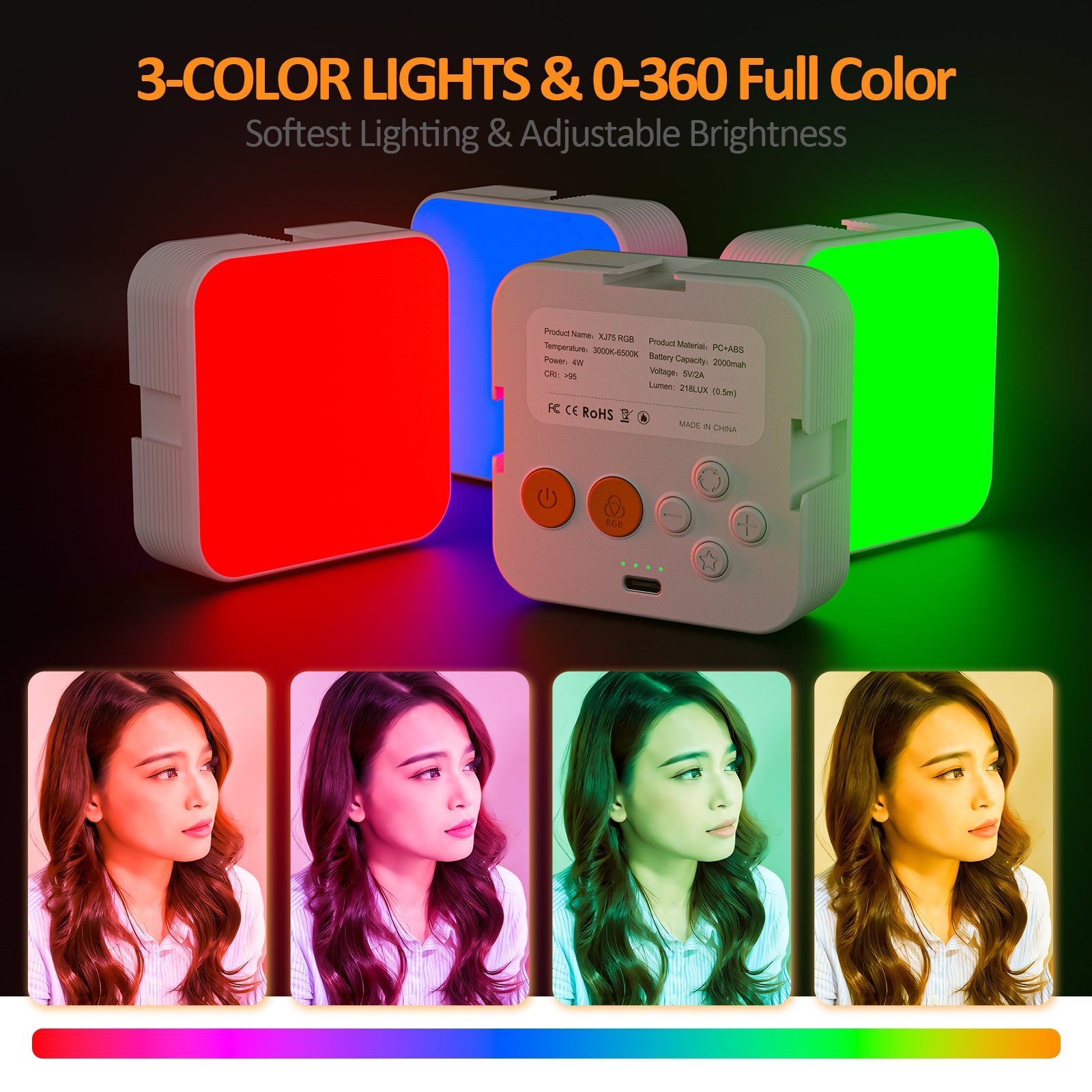 emeet-rgb-videoleuchte-mit-97-leds-und-akku image 3