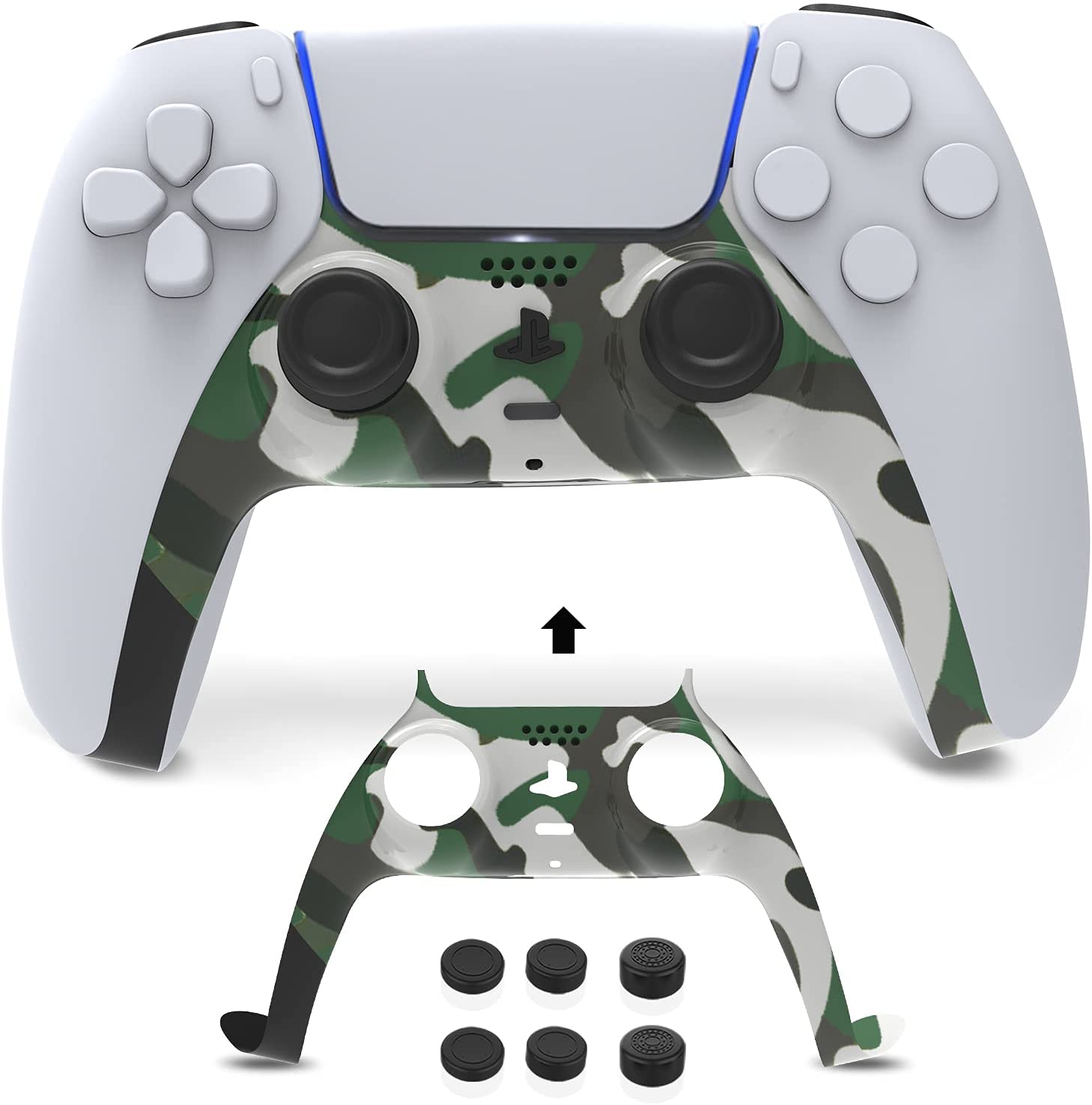nexigo-ps5-controller-faceplate-mit-thumb-grips image 3