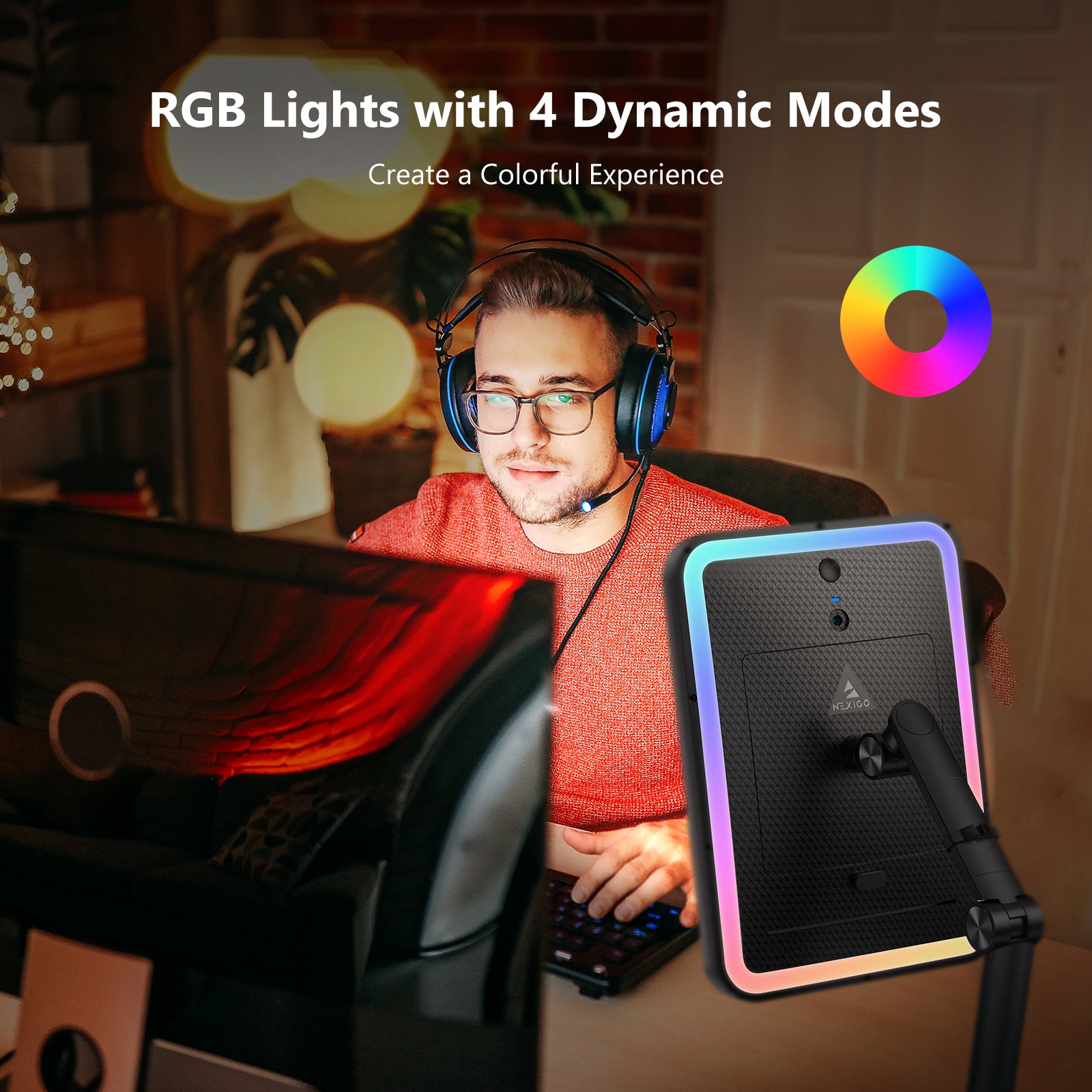 nexigo-lt30-key-light-mit-rgb-ambient-light image 6