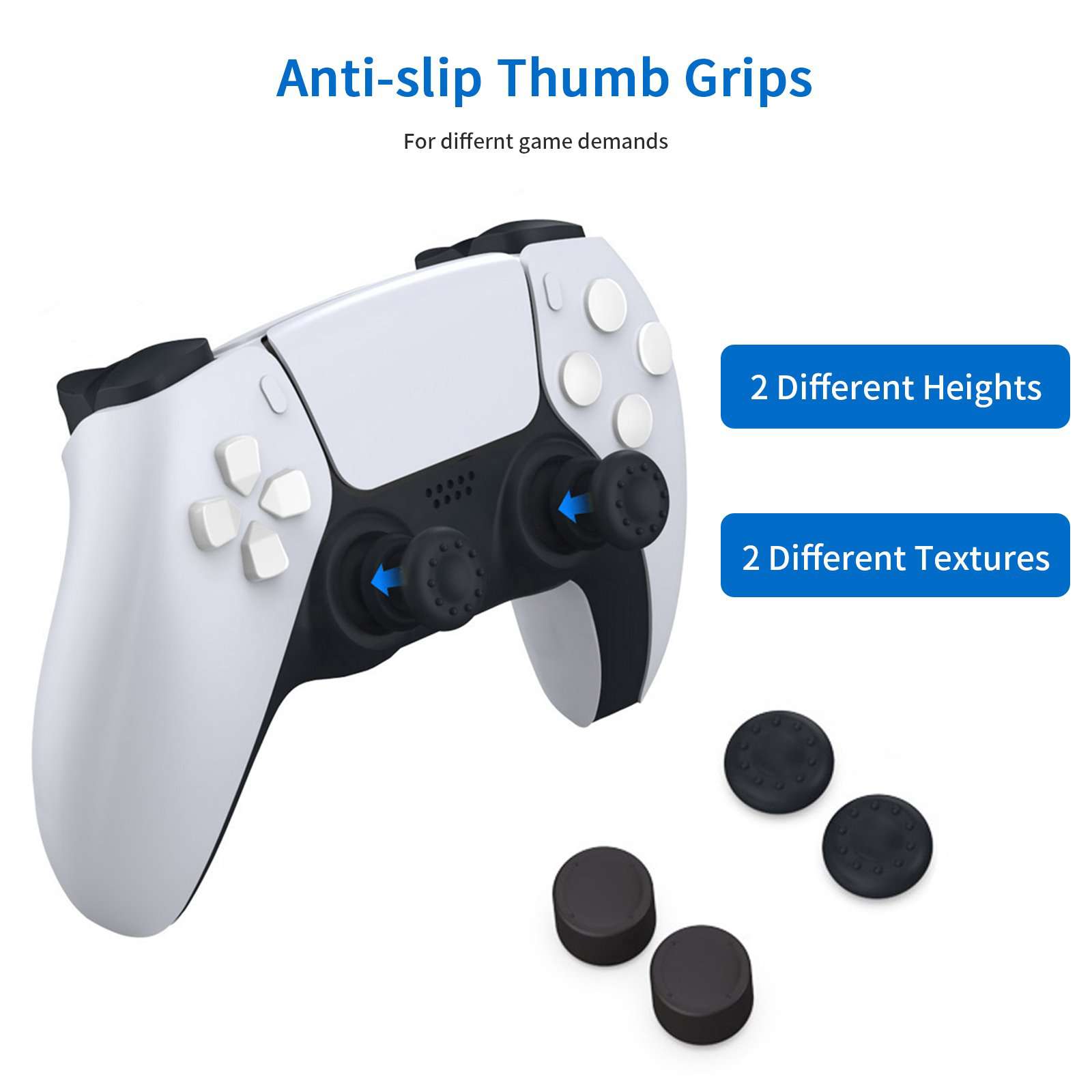 nexigo-ps5-controller-ladestation-mit-grip-trigger-kit image 6
