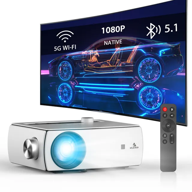 nexigo-pj10-lcd-projektor-full-hd-1080p-5g-wifi image 1