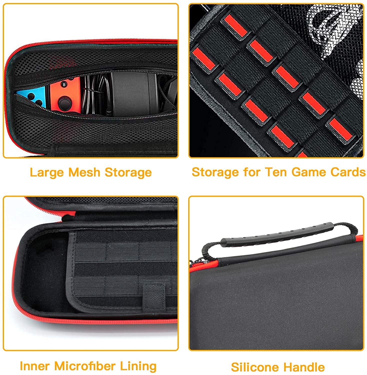 nexigo-tragetasche-und-zubeh-r-kit-f-r-nintendo-switch image 2