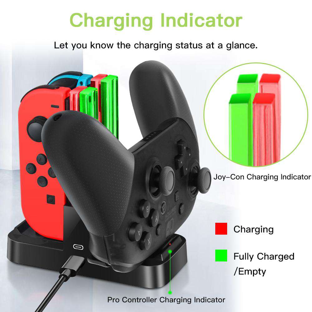 nexigo-ladedock-f-r-nintendo-switch-joy-con-pro-controller image 4