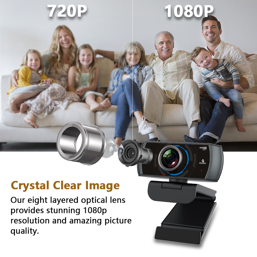 nexigo-n980p-60fps-webcam-full-hd-1080p image 2