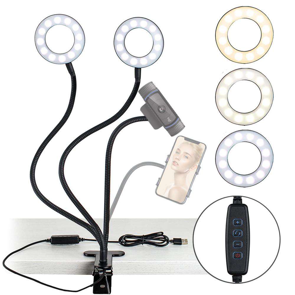 nexigo-3-5-zoll-dual-led-selfie-ringlicht image 1