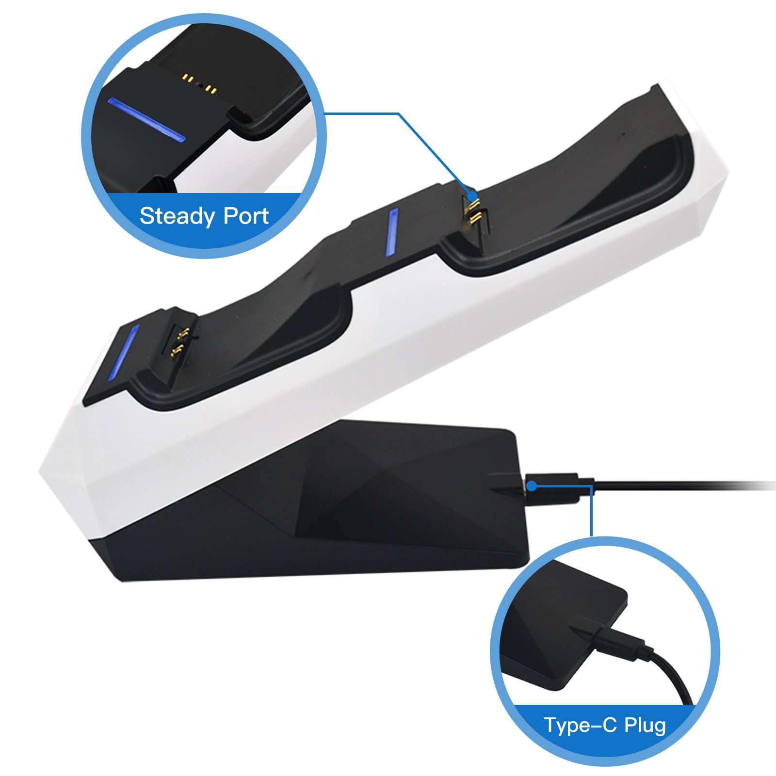 nexigo-ps5-controller-ladestation-mit-thumb-grips image 3