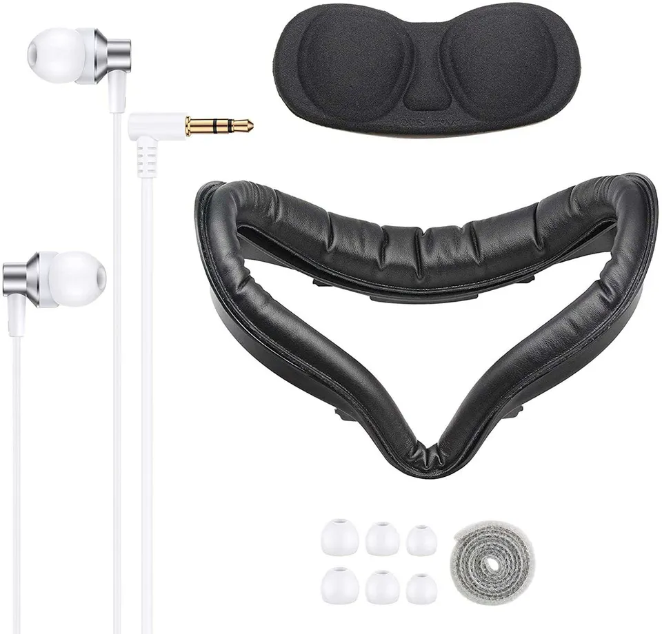 nexigo-pu-leder-gesichtsauflage-linsenabdeckung-ohrh-rer-set-f-r-oculus-quest-2 image 1