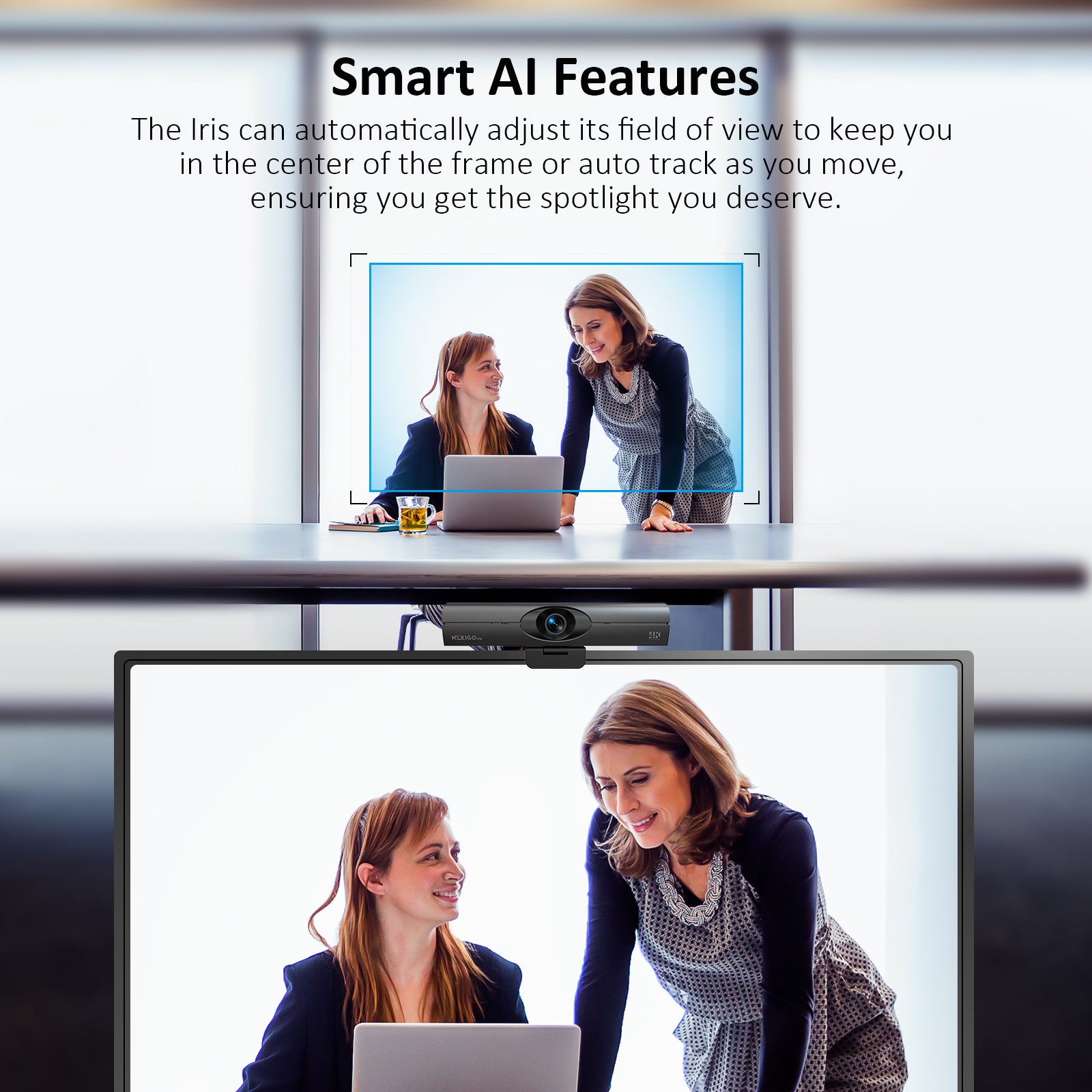 nexigo-iris-4k-webcam-60fps-ai-tracking-konferenzkamera image 4