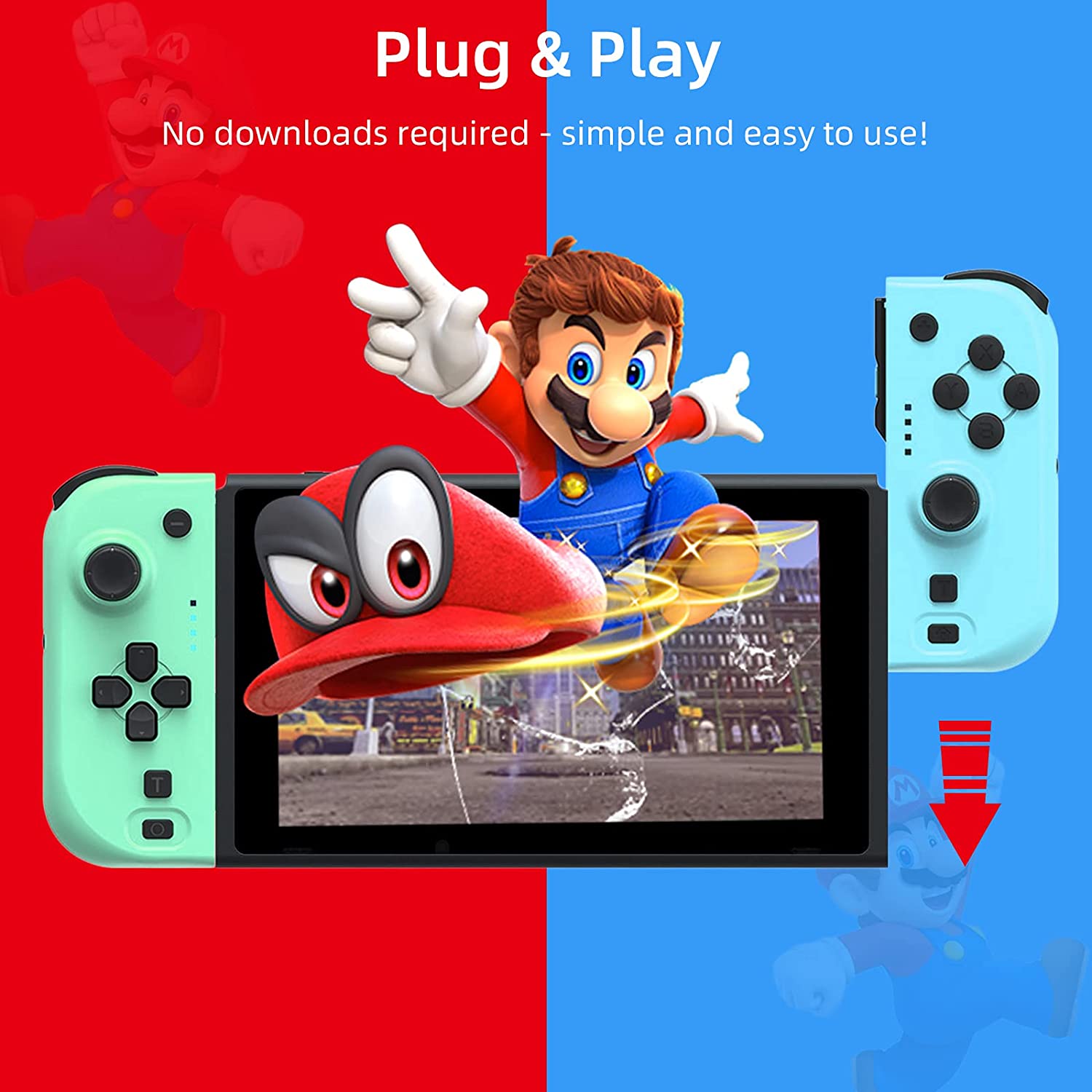 nexigo-joypad-wireless-controller-f-r-nintendo-switch image 8