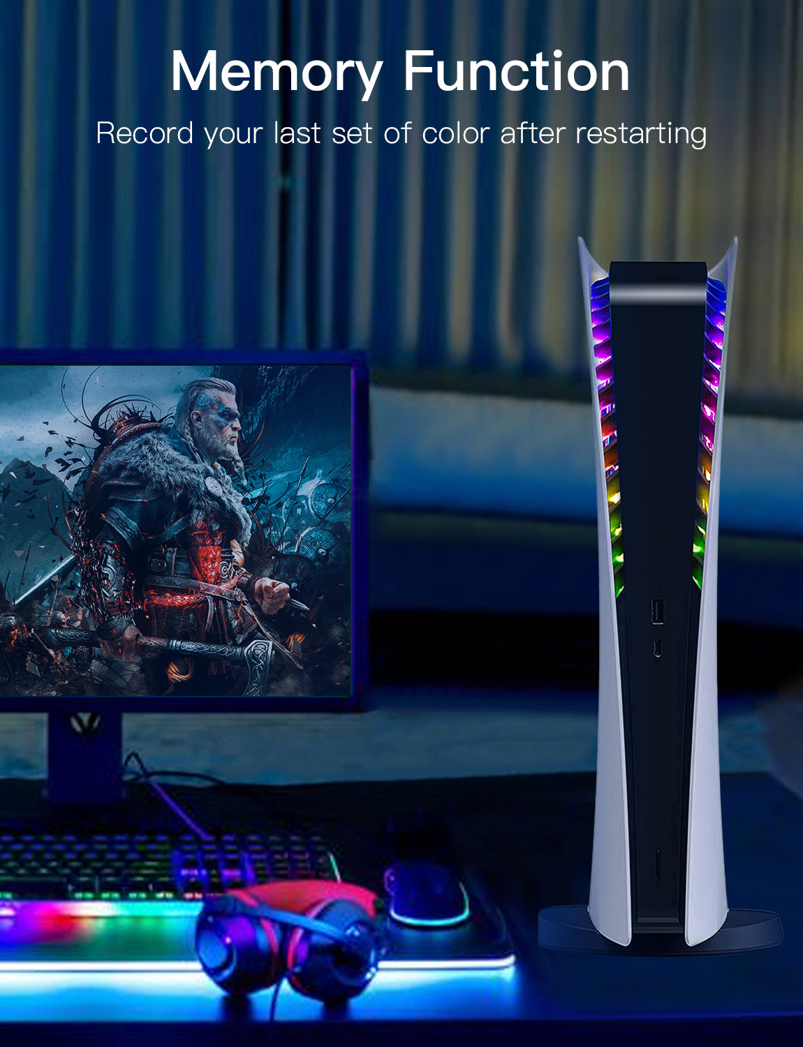 nexigo-rgb-led-lichtleiste-f-r-playstation-5 image 5