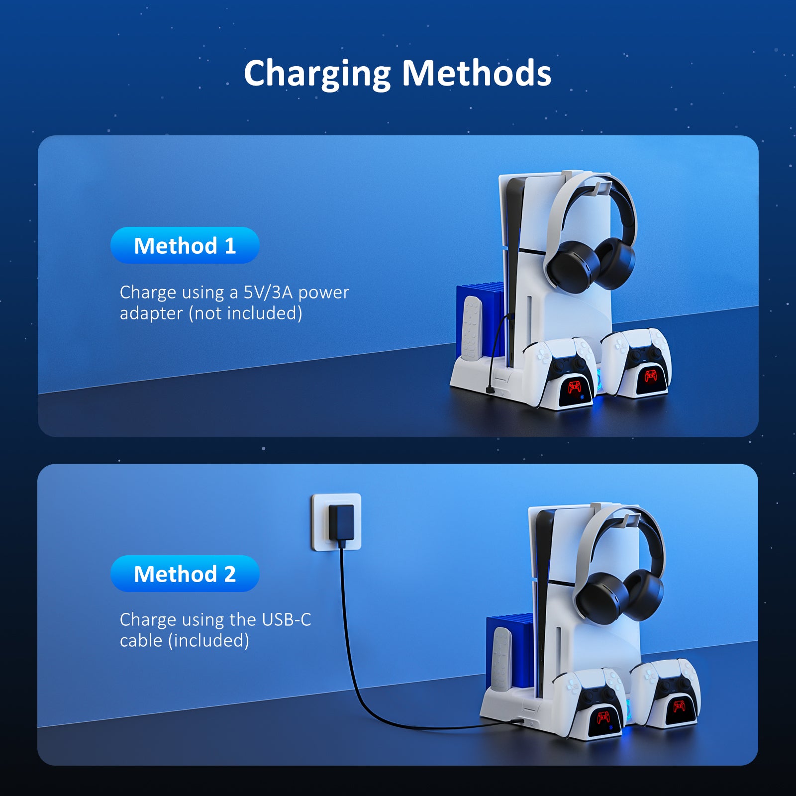 nexigo-ps5-cooling-stand-mit-headset-halter-und-netzteil image 5
