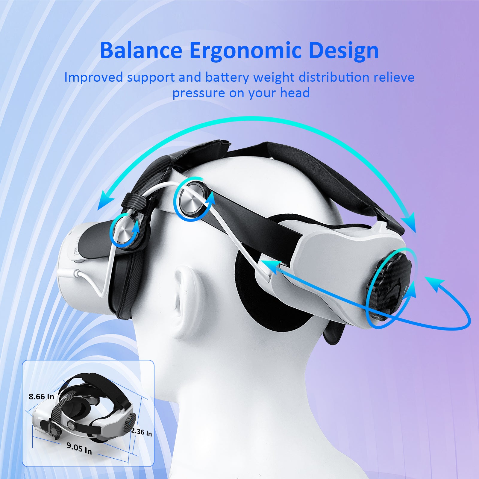 nexigo-s32-kopfband-mit-5300mah-akku-f-r-meta-oculus-quest-2 image 3