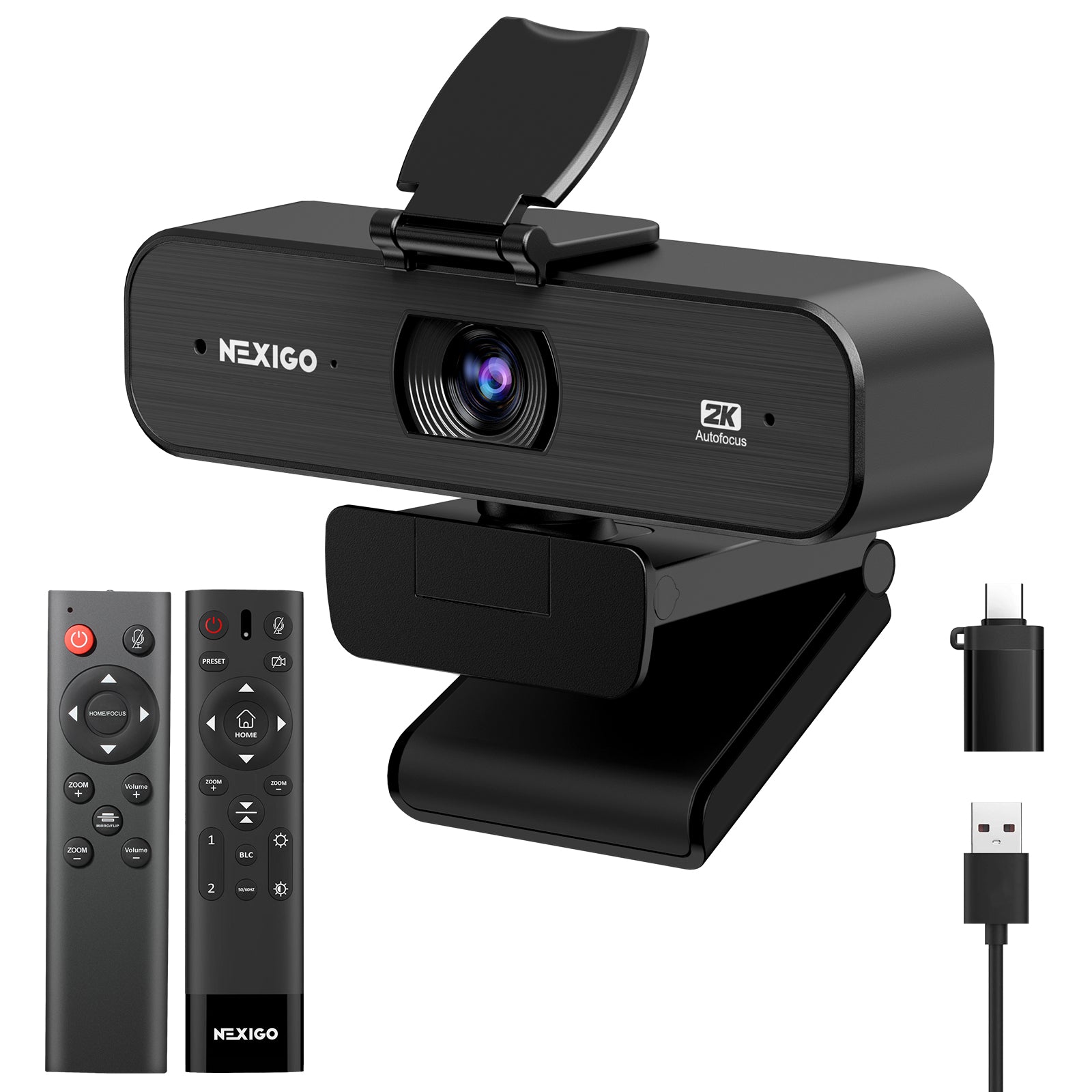 nexigo-n940p-2k-autofokus-webcam-mit-fernbedienung image 1