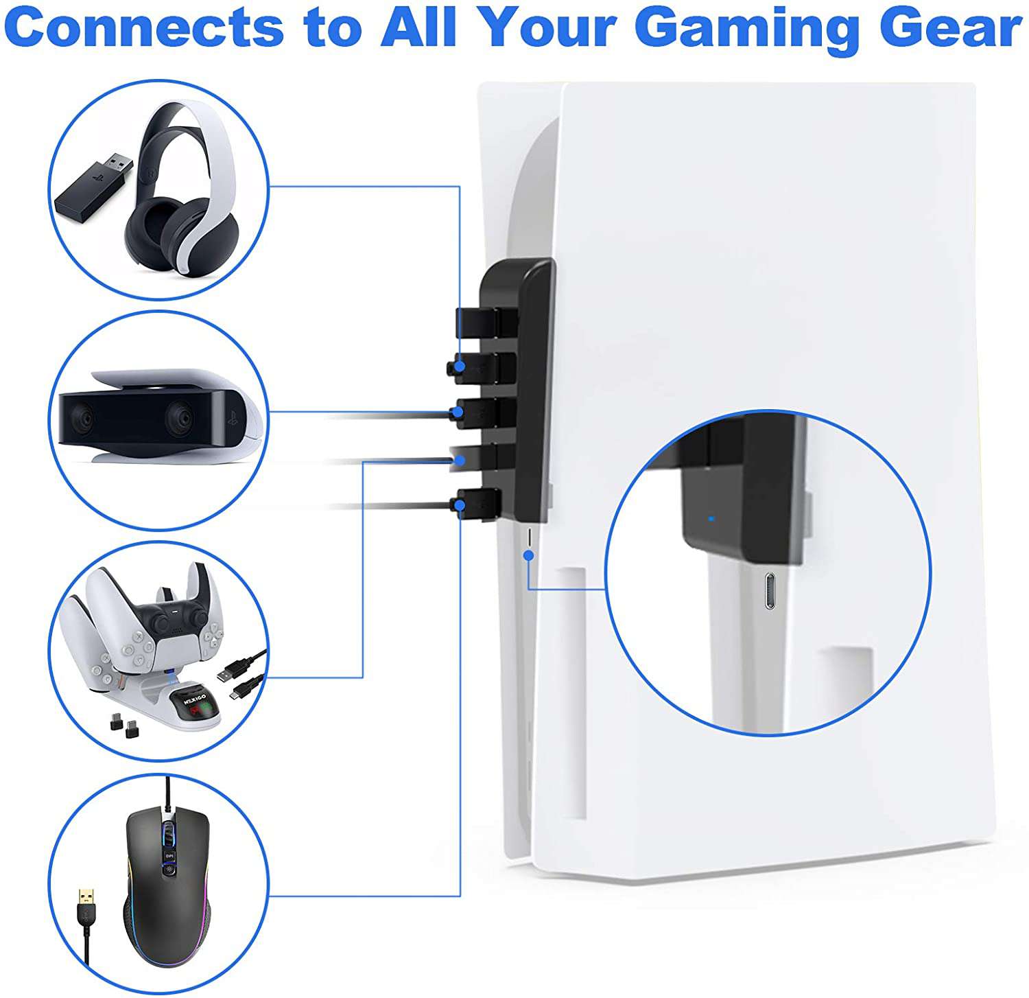nexigo-ps5-4-port-usb-hub image 3