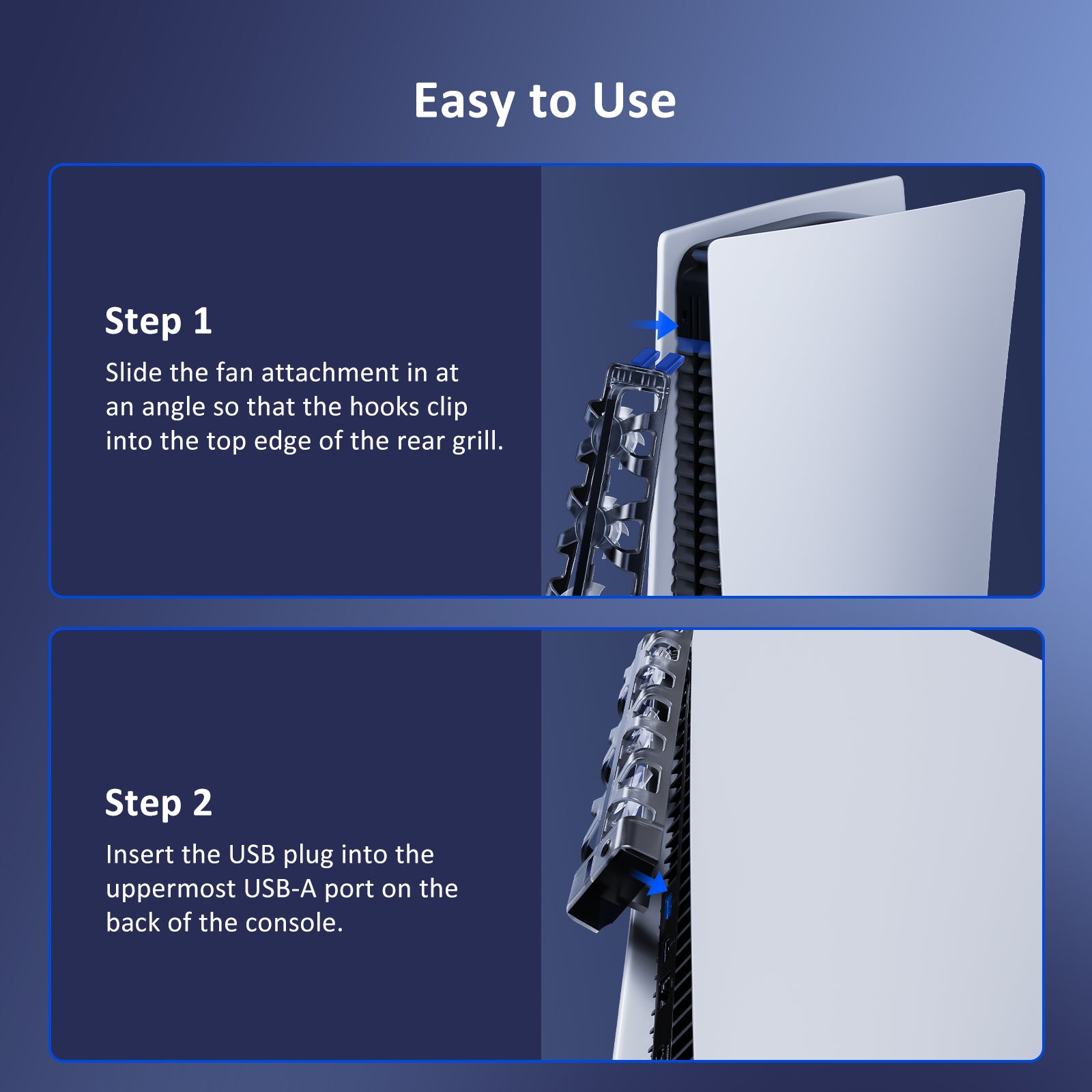 nexigo-horizontaler-standfu-mit-l-fter-f-r-ps5-ps5-slim image 5