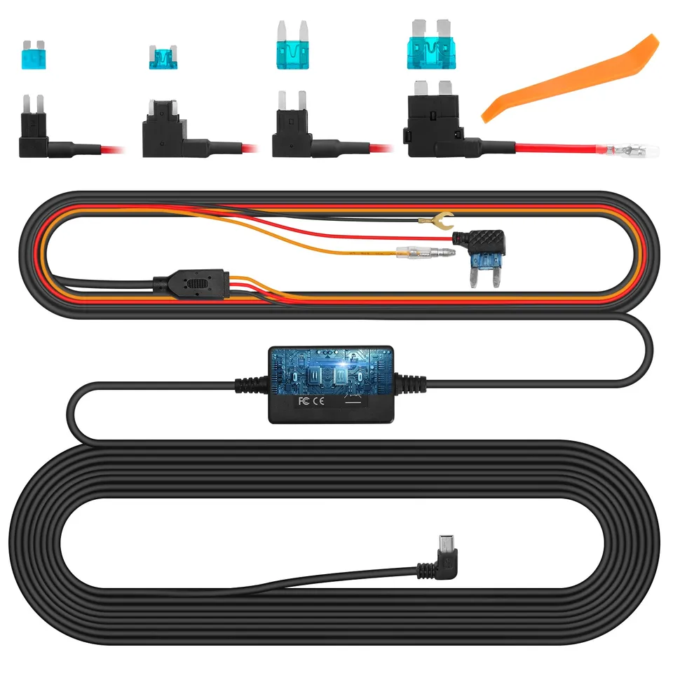 nexigo-hardwire-kit-mit-fuse-kit-f-r-d10-d101-d102-dashcam image 1