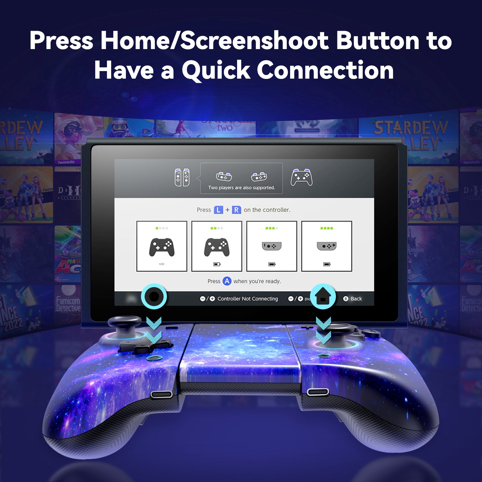 nexigo-wireless-dual-joypad-controller-mit-led-f-r-nintendo-switch image 7