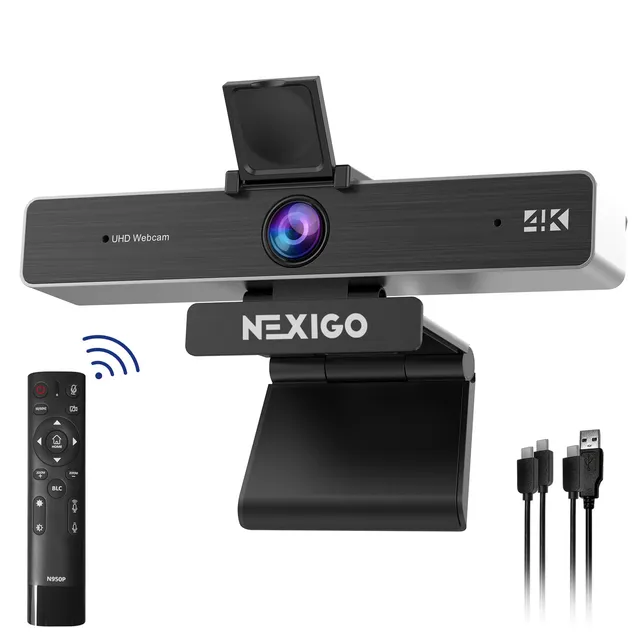 nexigo-n950p-4k-webcam-mit-5x-zoom-und-fernbedienung image 1