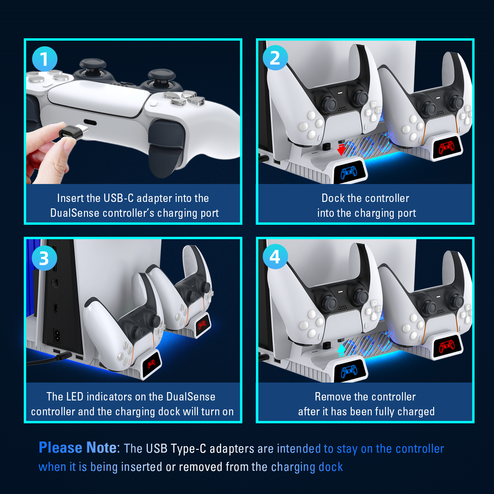 nexigo-ps5-vertikalst-nder-mit-headset-halter-und-rgb-licht image 6