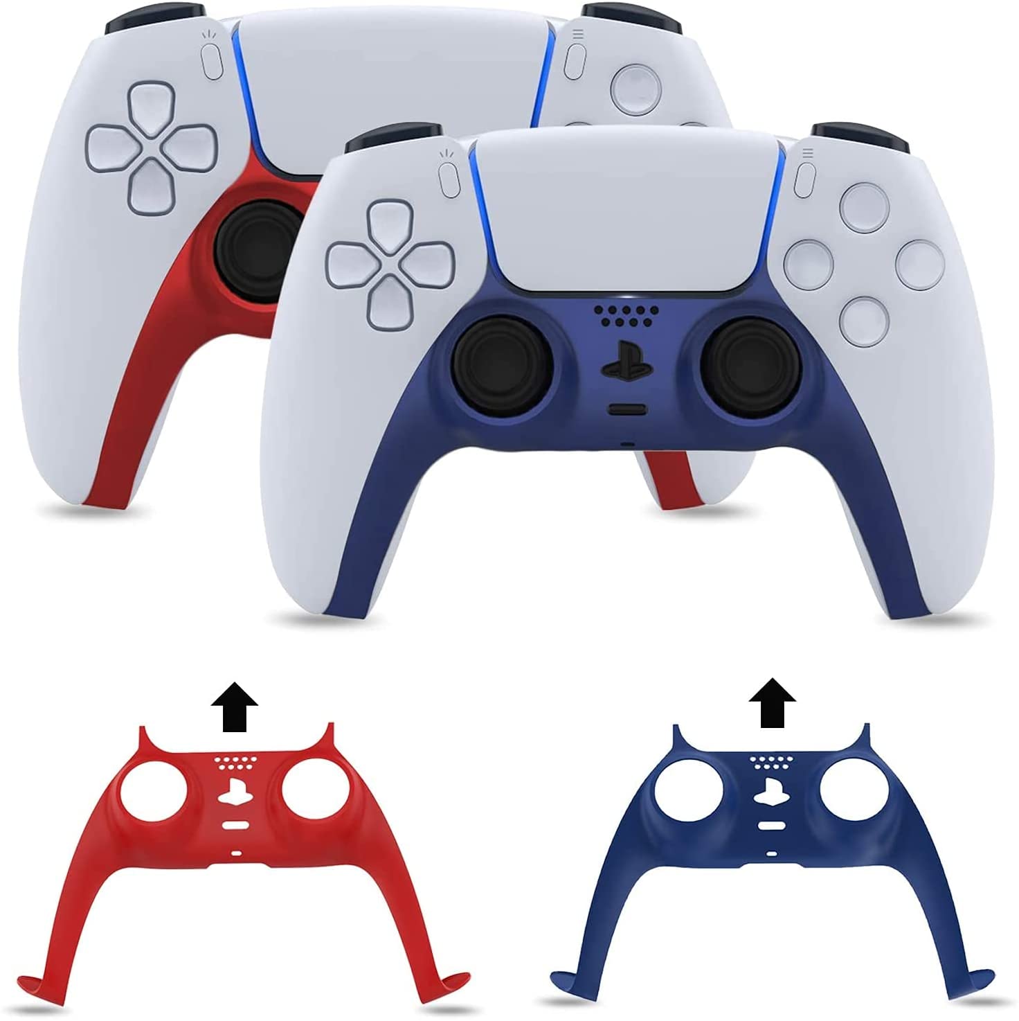 nexigo-ps5-controller-faceplate-2er-pack image 1