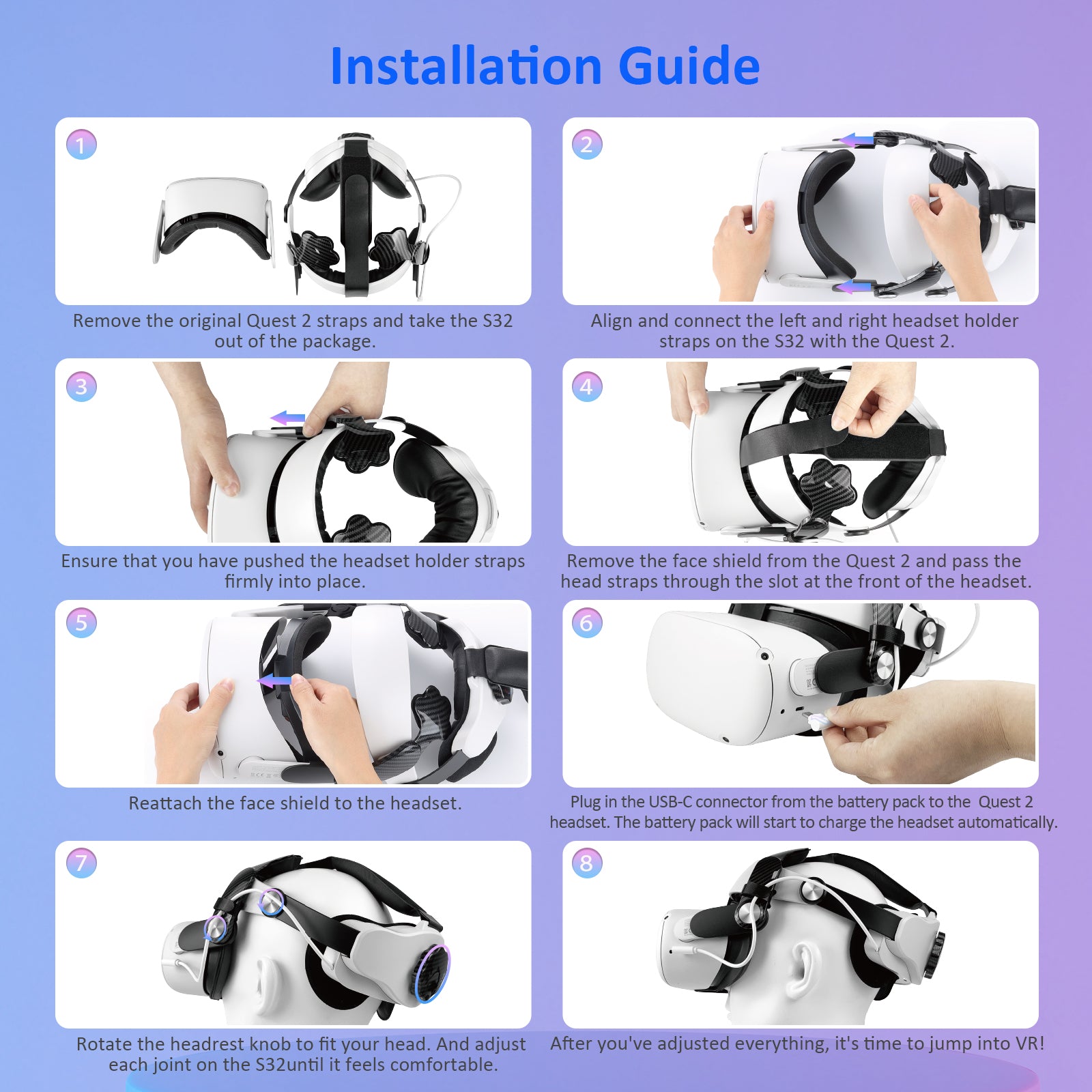 nexigo-s32-kopfband-mit-5300mah-akku-f-r-meta-oculus-quest-2 image 8
