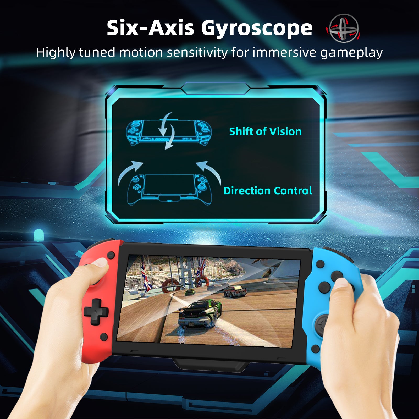 nexigo-ergonomischer-controller-f-r-nintendo-switch-handheld-modus image 7