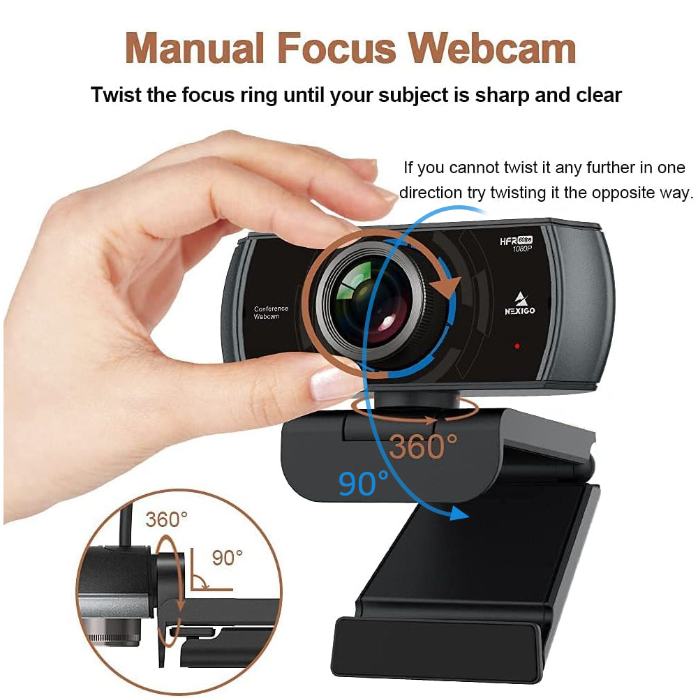 nexigo-n980p-60fps-webcam-full-hd-1080p image 8