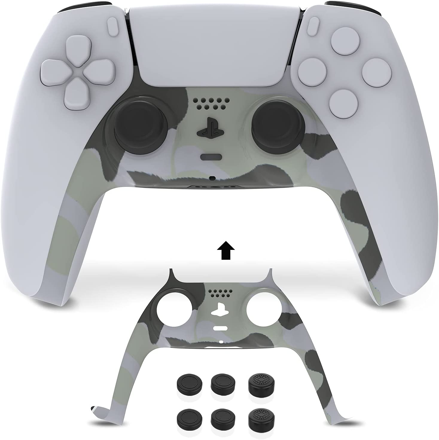 nexigo-ps5-controller-faceplate-mit-thumb-grips image 5