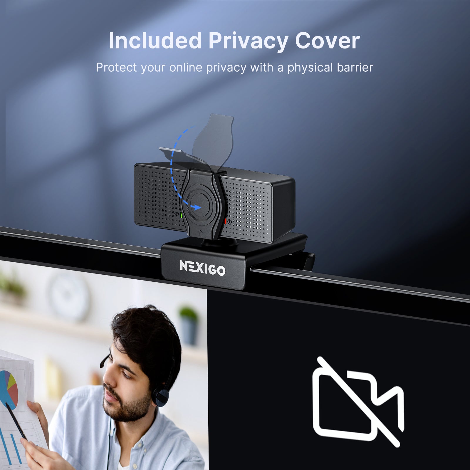nexigo-n60-pro-4k-webcam-mit-3dnr-und-autofokus image 7