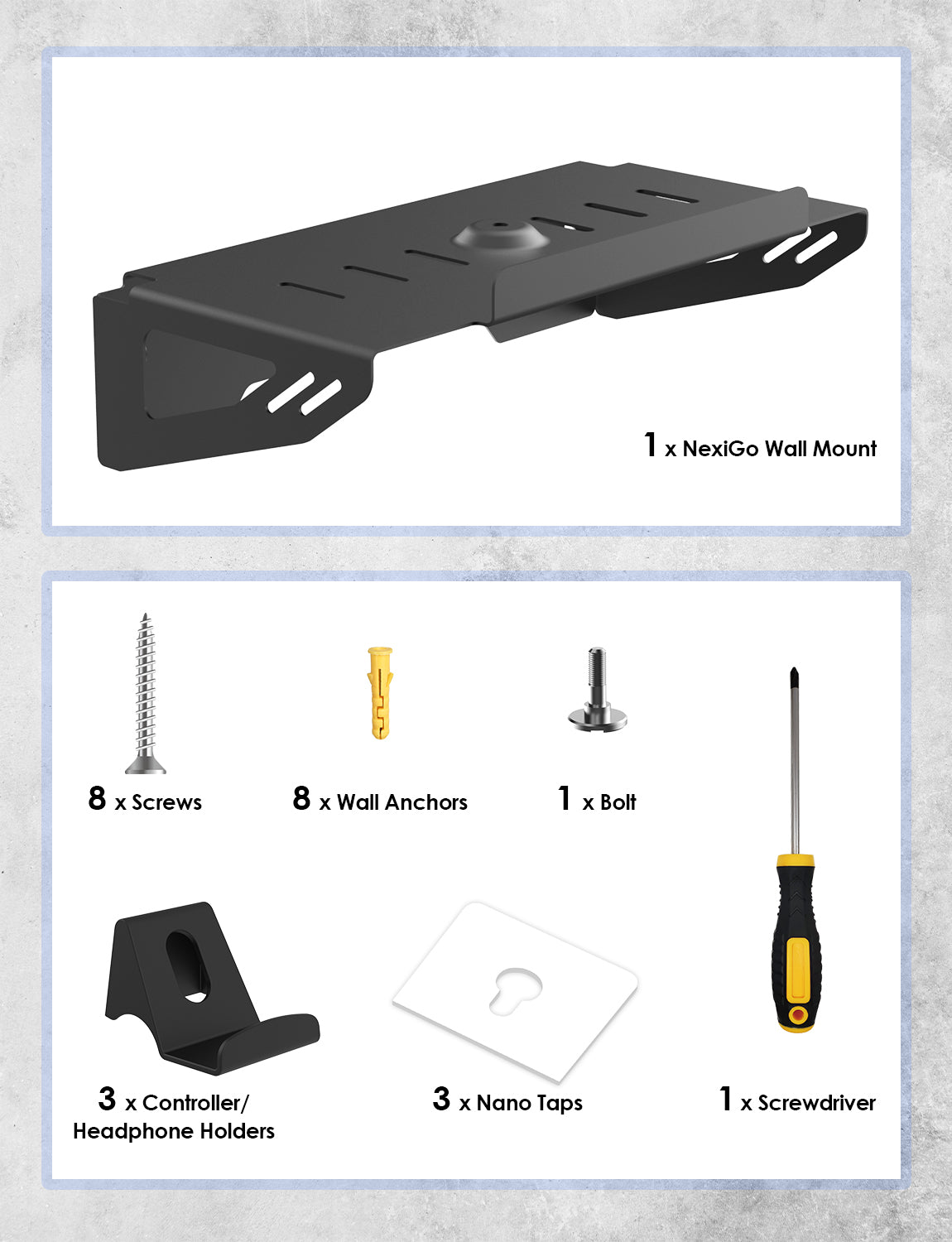 nexigo-wandhalterung-wall-mount-set-f-r-ps5 image 8