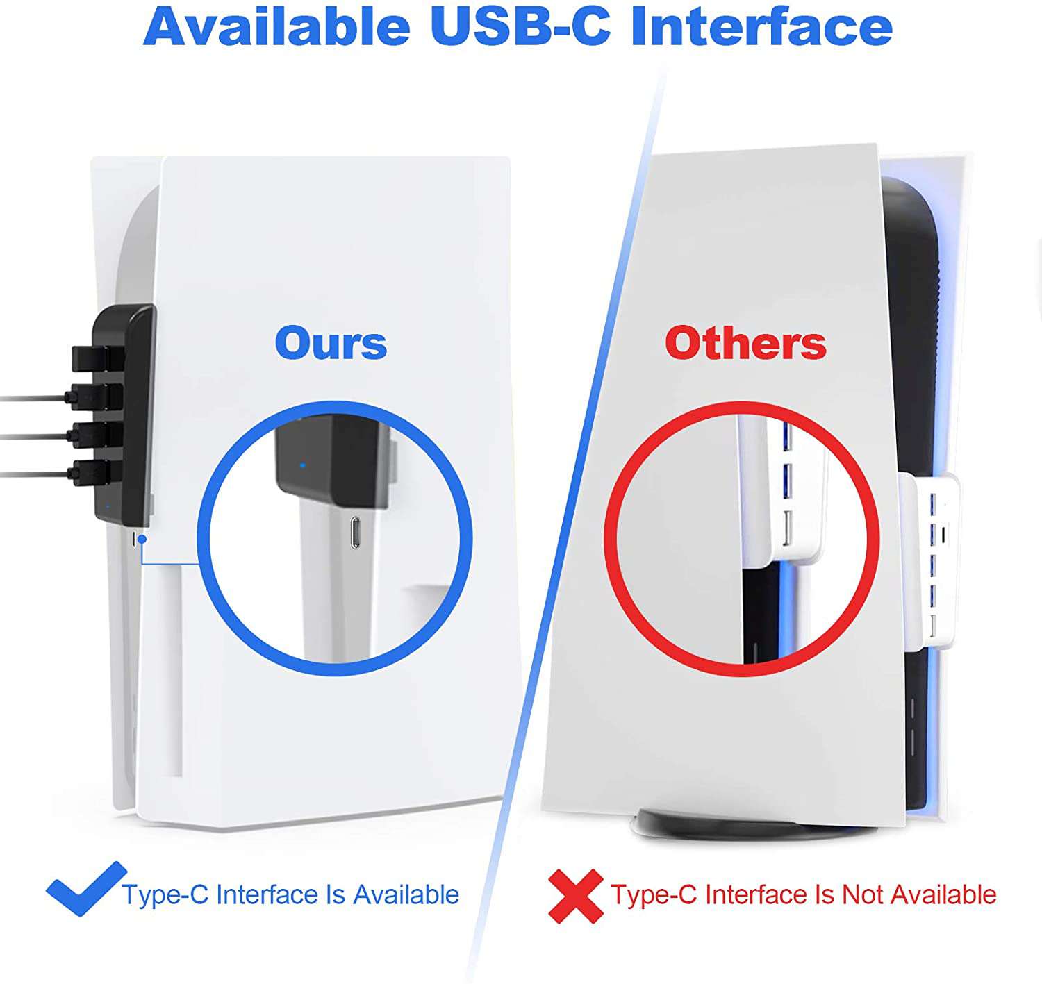 nexigo-ps5-4-port-usb-hub image 4