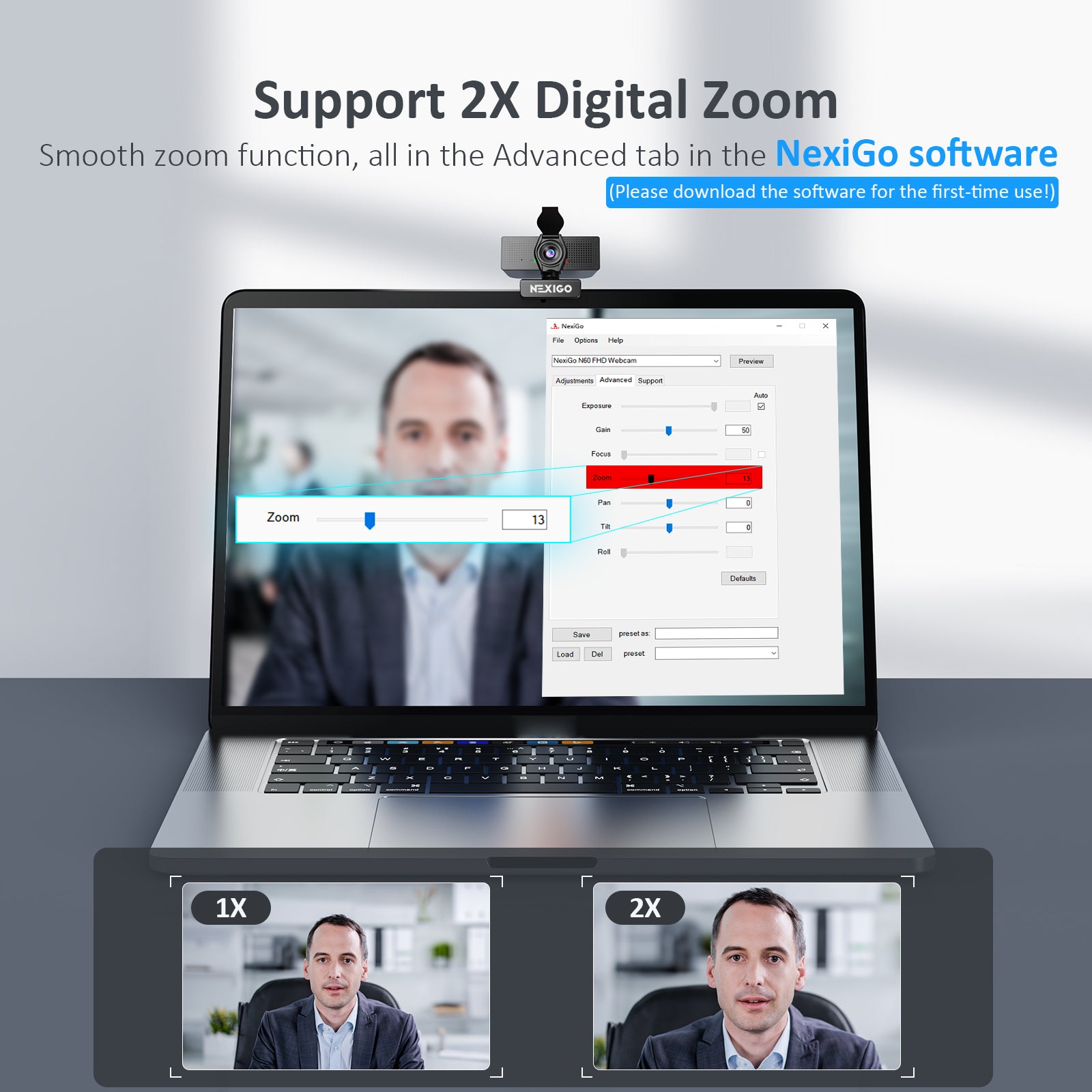 nexigo-1080p-webcam-mit-usb-c-kabel image 3
