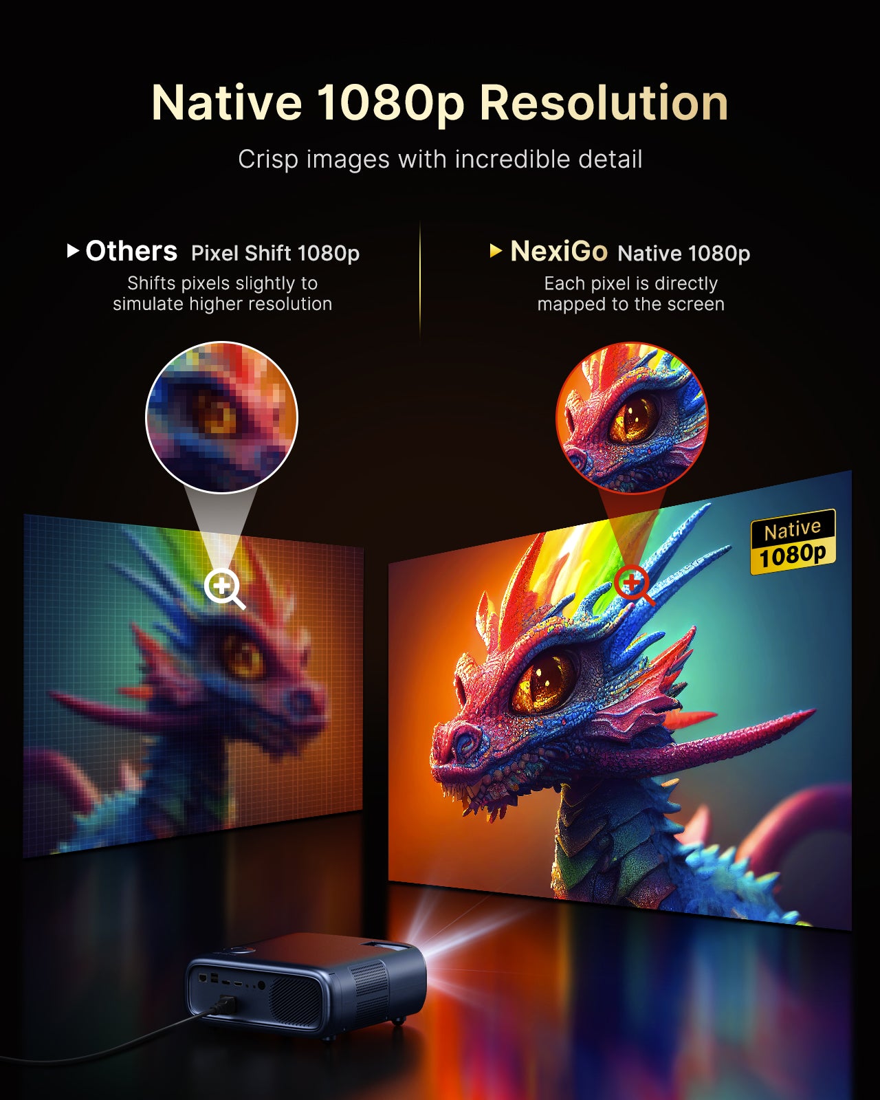 nexigo-pj40-ultra-outdoor-netflix-projektor image 3