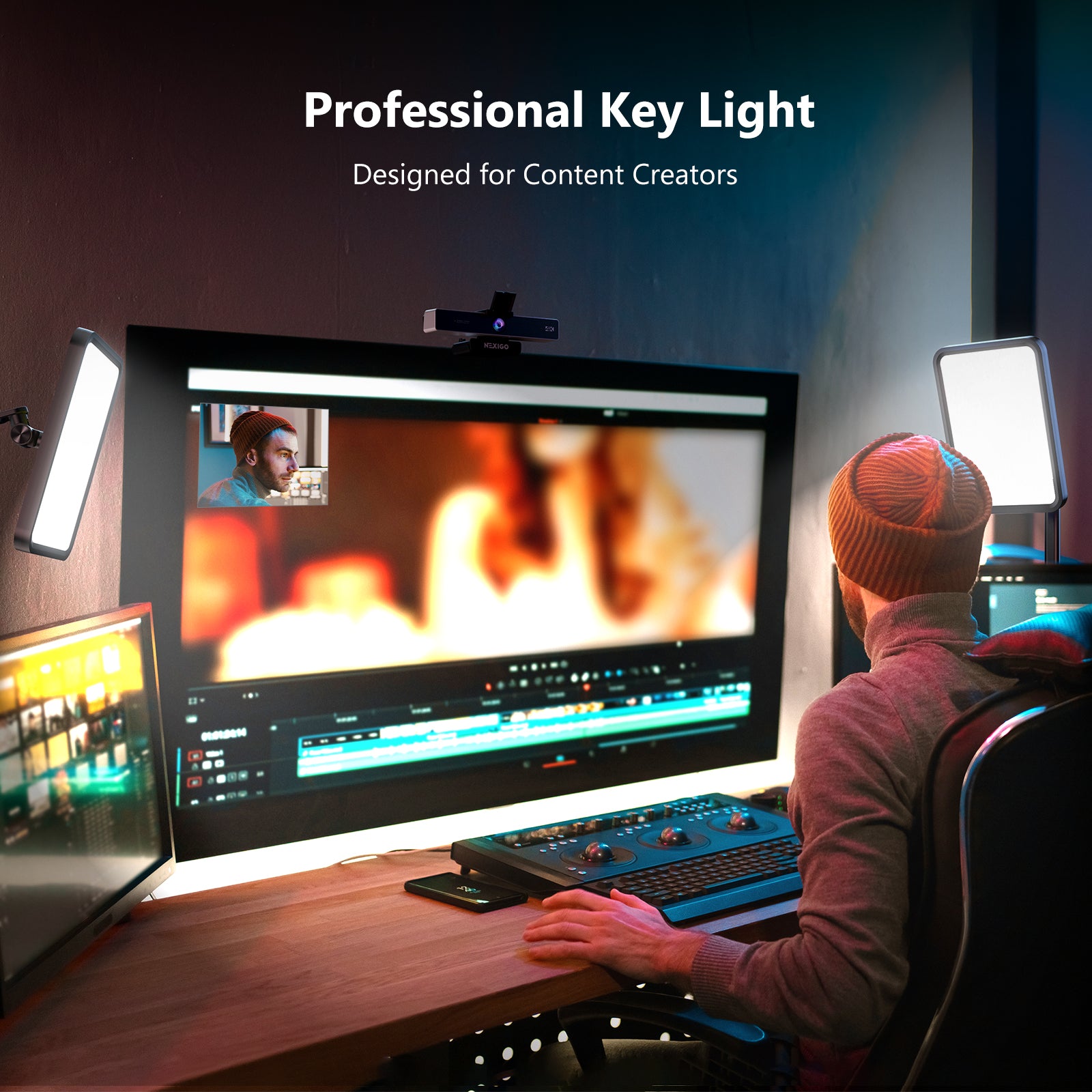 nexigo-lt30-key-light-mit-rgb-ambient-light image 2