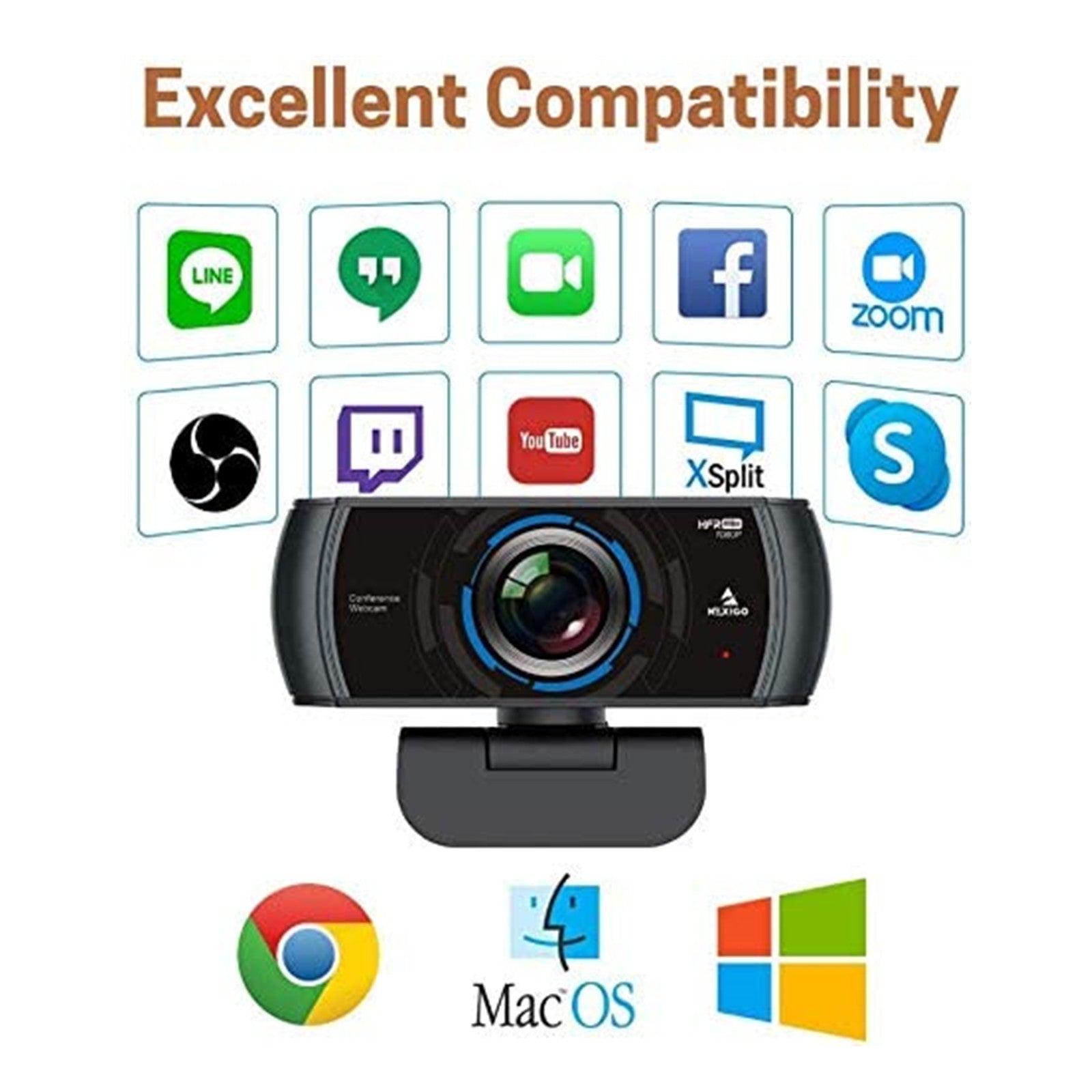 nexigo-n980p-60fps-webcam-full-hd-1080p image 7