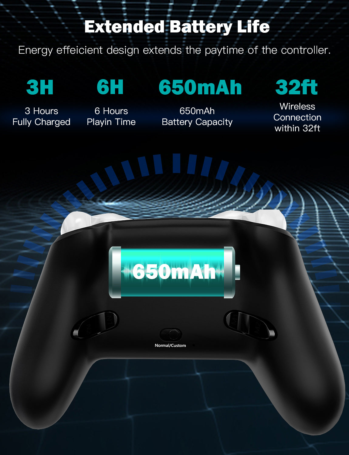 nexigo-ns90-elite-controller-f-r-nintendo-switch-lite-oled image 8